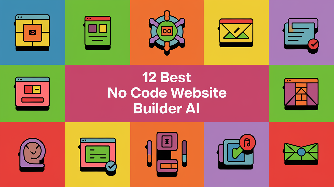 no code website builders using Ai